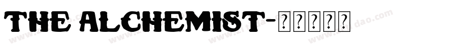 The Alchemist字体转换